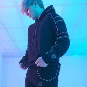 NWT quarter jade light-wave hoodie sz.L unisex